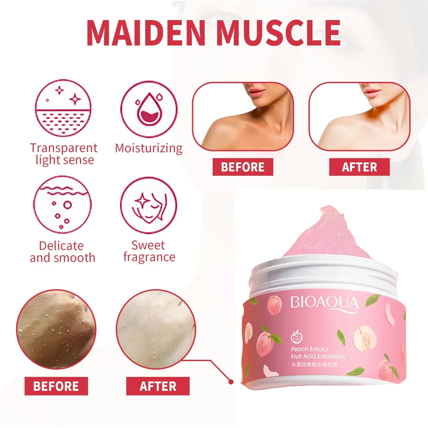 Peach Glow Exfoliating Face Gel™