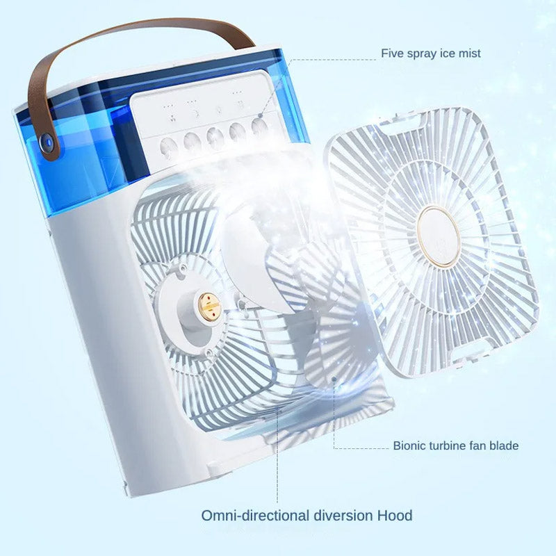 Cooling Fan With Ice