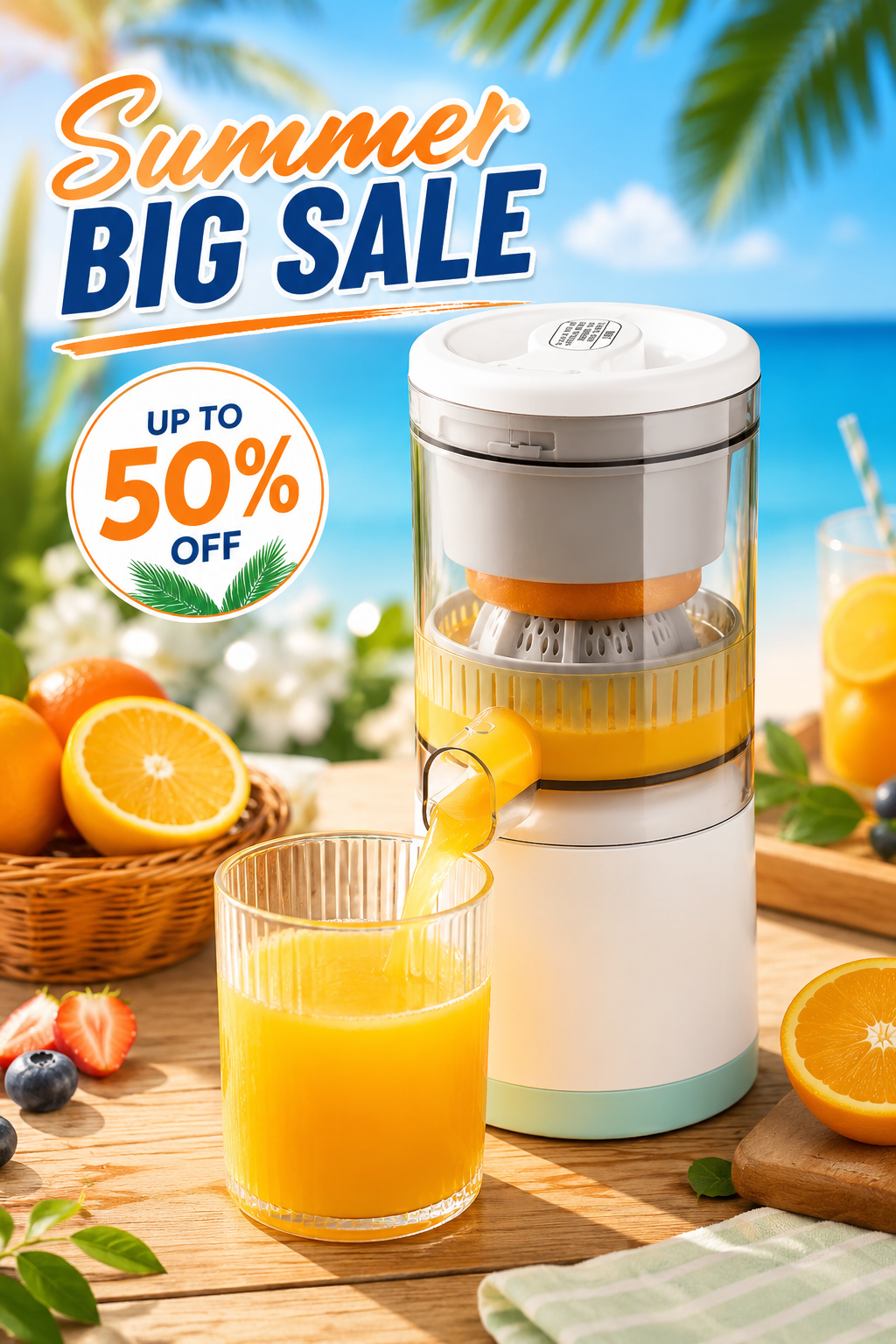 Portable Citrus Squeezer & Presser™