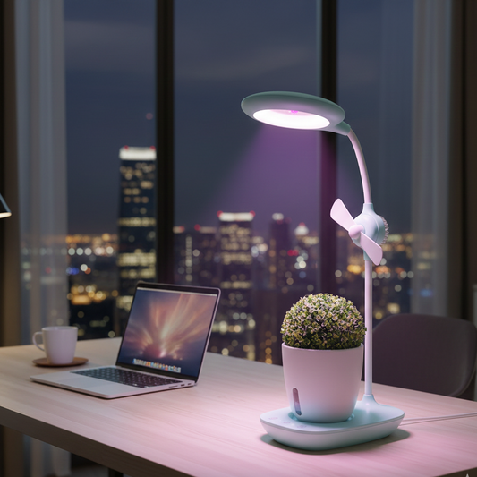 Intelligent Plant Growth Box with Table Lamp