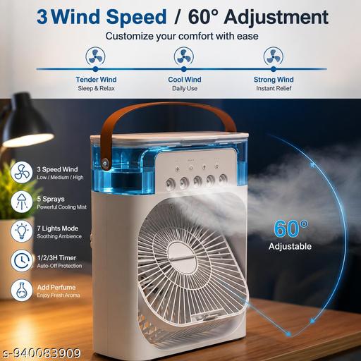 Cooling Fan With Ice